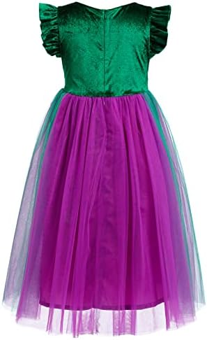 AWIBMK Girls Witch Costume for Kids Halloween Magic