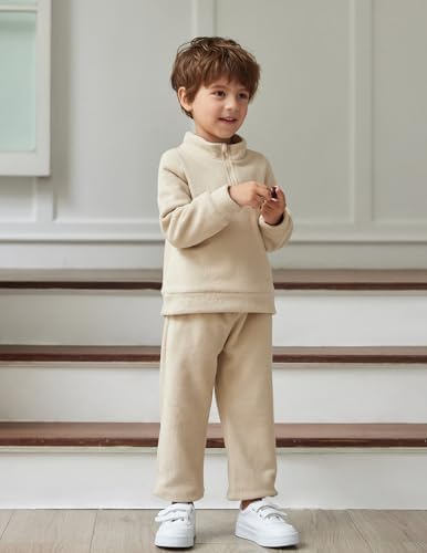 Keep Your Little One Cozy Fashionable and Adorable in the Khaki Set