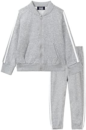 LittleSpring Little Boys Girls Tracksuit Set