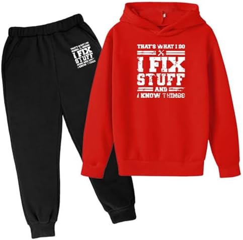 Cozy Hoodie Set for Boys Winter and Fall Fashion