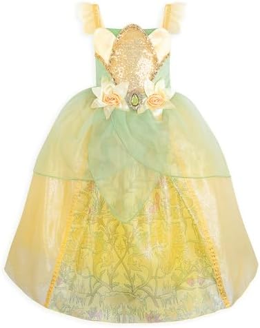 Multicolored Tiana Costume Kids