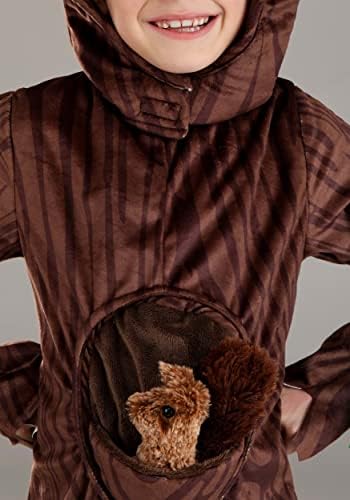 Natures Little Tree Guardian Jumpsuit Stuffed Squirrel Headpiece