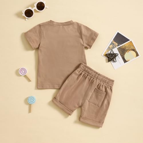 Toddler Boys Short Sleeve T-Shirt Shorts Set
