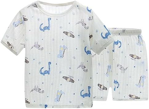 Cartoon Prints Top Shorts Bundle for Kids