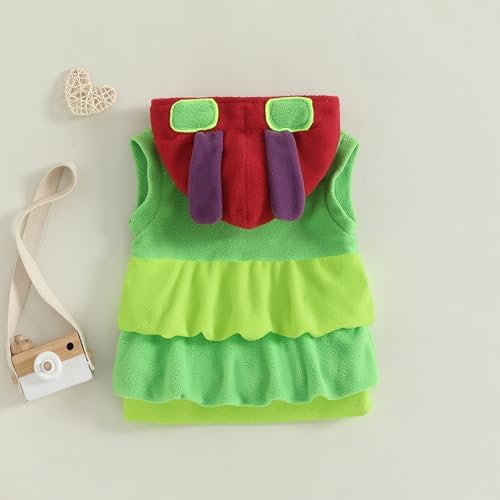 Perfect for Halloween Cute outings Easy Cozy Fleece Vest for Kids