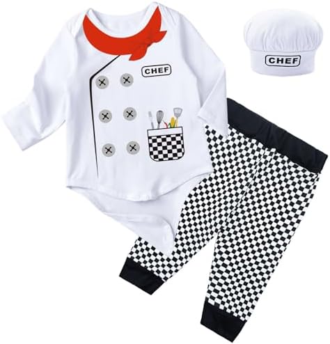 Baby Boys Halloween Chef costume for