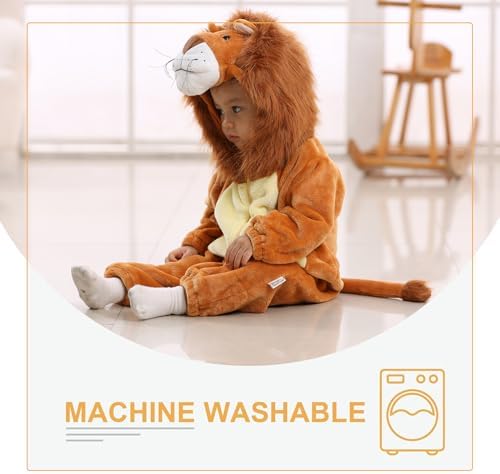 TONWHAR Halloween Cosplay Lion Costume for Kids