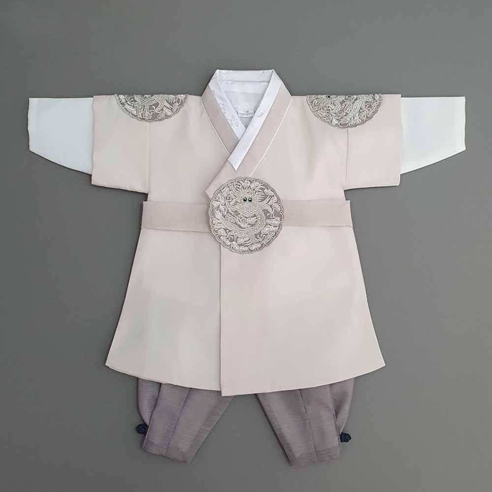 100 Days Korean Traditional Baby Boy Hanbok - Modern Timeless