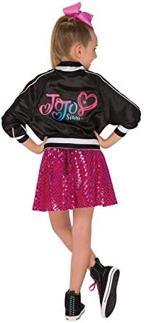 Jojo Siwa Jacket Skirt Costume Medium Rubies Childs Costume