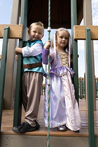 Little Adventures Tower Prince Costume for Girls Machine Washable