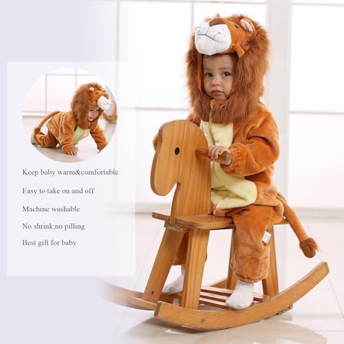 TONWHAR Halloween Cosplay Lion Costume for Kids