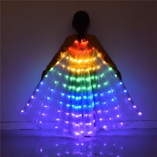 Kaskamo Girls LED Butterfly Wings Costume