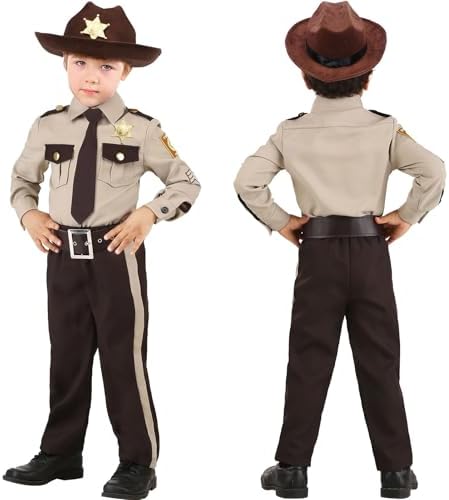 Halloween Kids Police Costume