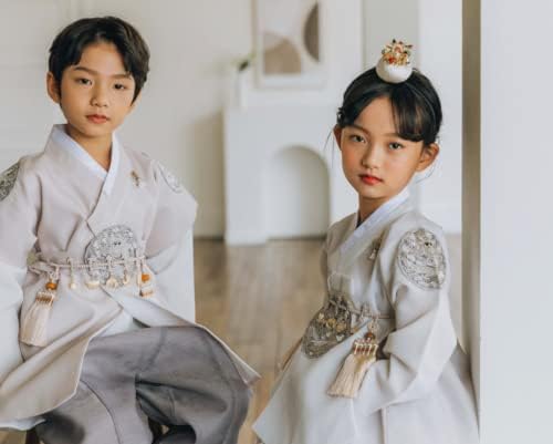 100 Days Korean Traditional Baby Boy Hanbok - Modern Timeless