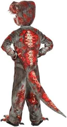 Fun Costumes Kids Zombie T-Rex Costume