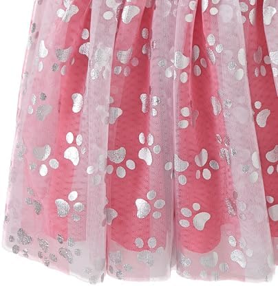 Paw Patrol Nickelodeon Girls Cosplay Hooded Telle Dress with Ears