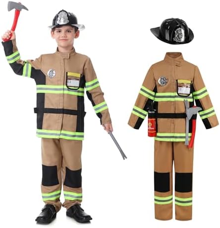 Yolsun Kids Fireman Costume