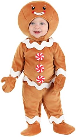 Gingerbread infant Christmas - Cozy Candy Coated Dress Accessories Set