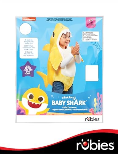 Baby Shark costume with Sound Chip for Kids
