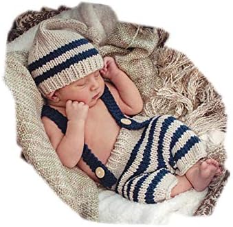 Vemonllas Newborn Baby photographers props crocheted connectummies