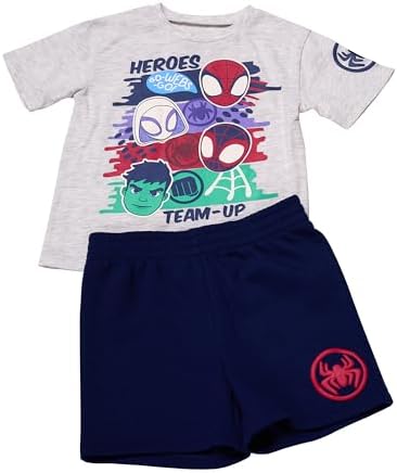 Marvel Spider-Man Boys Spandex Trio Set