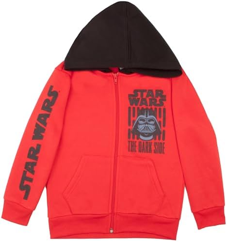 Star Wars Boys Matching Set Darth Vader Pullover Hoodie Jogger Fleece