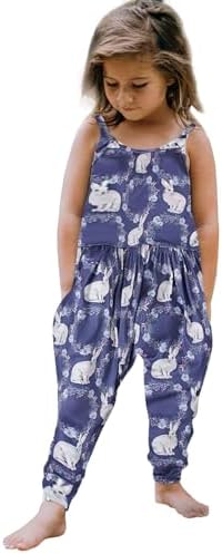 Easter Bunny Jumpsuit for Kids