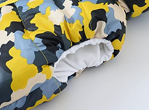Camouflage Unisex Costume for Kids Toddler Up Windproof Cozy Hoodie Pants Set