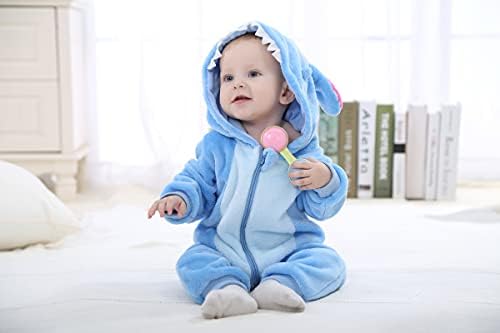 CUTE Halloween Onesie for Babies - Unisex Flannel Animal Onesie