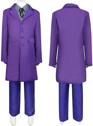 Kubras Joker Costume for Kids Boys - Halloween Wear