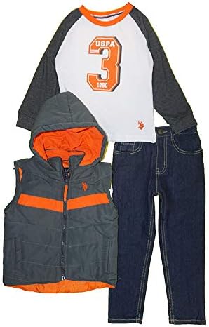 US Polo Assn Boys T-Shirt Jeans Set