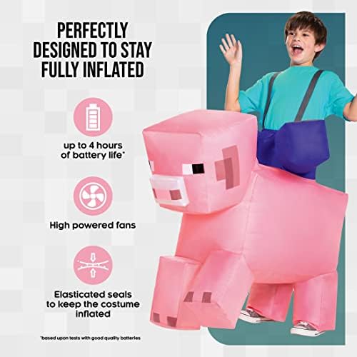 Disguise Kids Unisex-Miangle Inflatable Costume - Minecraft Spider