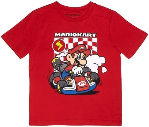 Nintendo Mario Kart Boys Graphix Set Lightweight Trip-Proof Outfit Kids Love
