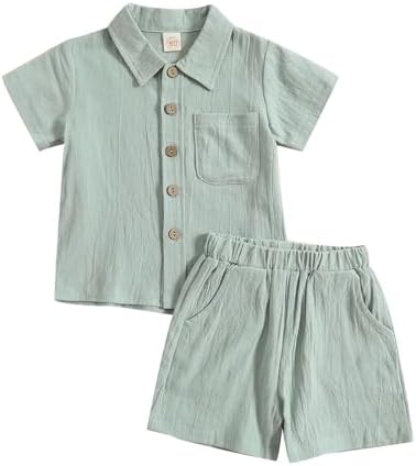 adorable short sleeve button shirts for toddlers