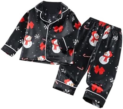 Little Snowman Printed Long Sleeve Set