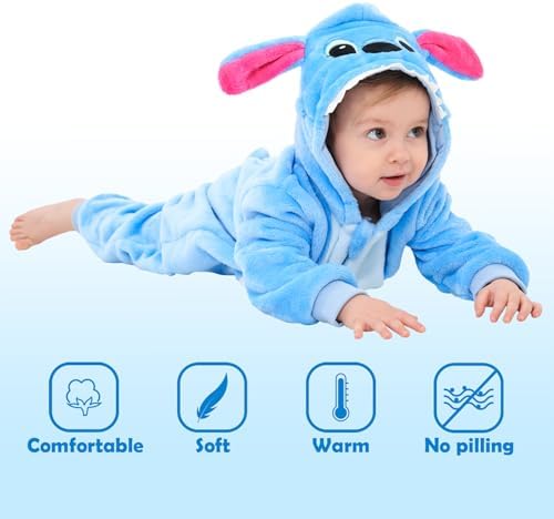 Cute Animal Onesie Pajamas for Baby