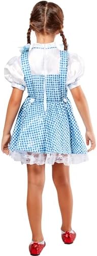 Sequined Blue Gingham Dorothy Costume