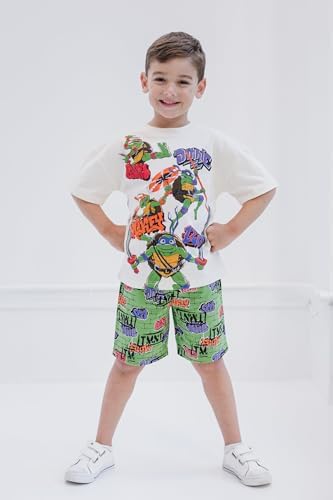 Teenage Mutant Ninja Turtles Kids Outfit Set T-Shirt and Shorts