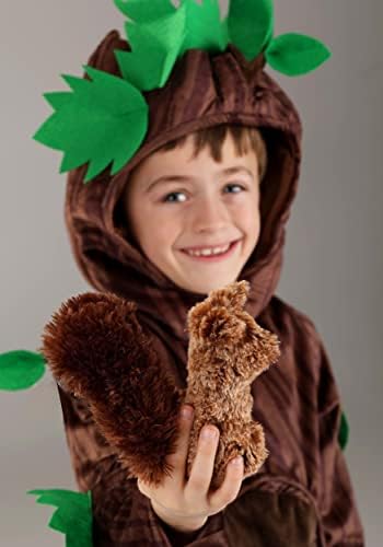 Natures Little Tree Guardian Jumpsuit Stuffed Squirrel Headpiece