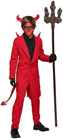 Fun Costumes Red Devil Suit Costume for Kids Small Size