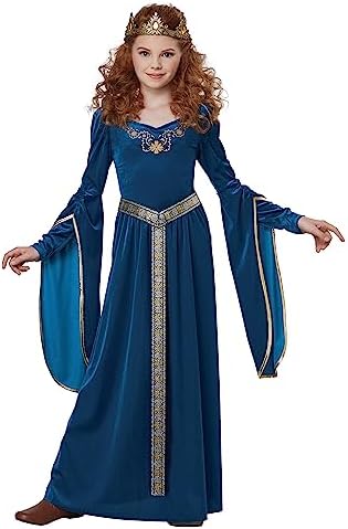 California Costumes Medieval Princess Girls Costume - Medieval Princess Set 19