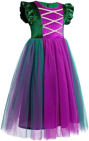 AWIBMK Girls Witch Costume for Kids Halloween Magic