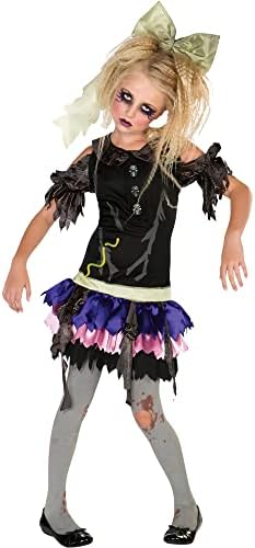 Stunning Zombie Doll Costume for Girls