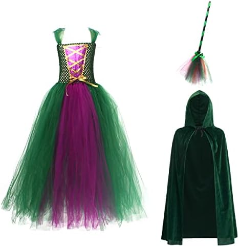 Magic Halloween Witch Costume for Girls