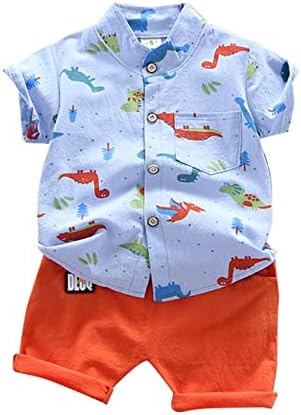 Summer Thinner Cartoon Dinosaur Two-Piece Shorts