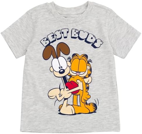 Garfield T-Shirt and Mesh Shorts Outfit Set for Kids