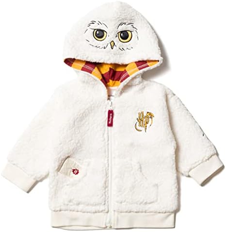 Harry Potter - Hedwig Owl Diaper Size Fleece Zip Up Costume
