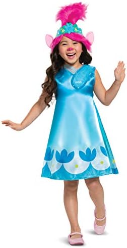 Trolls World Tour Princess Poppy Costume for Girls - Disguise