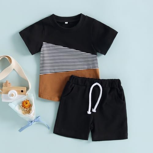 Perfect for summer Casual T-Shirts Shorts Set for Boys