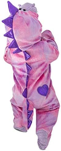 Princess Paradise Baby Girls Dinosaurs Pink Purple Jumpsuit